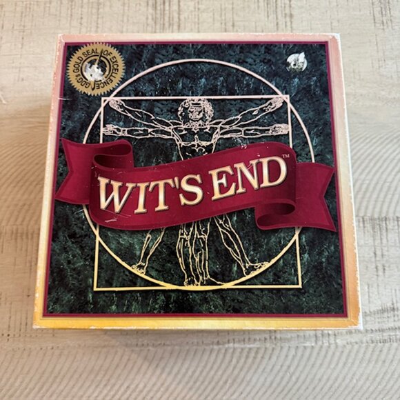 Vintage 1999 Game Development Group Wit's End Challenge Your Mind - Picture 1 of 10